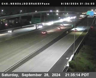 NB 805 at NB 805/5 Merge