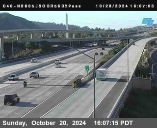 NB 805 at NB 805/5 Merge