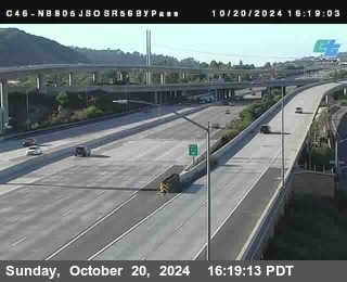 NB 805 at NB 805/5 Merge