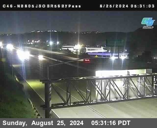 NB 805 at NB 805/5 Merge