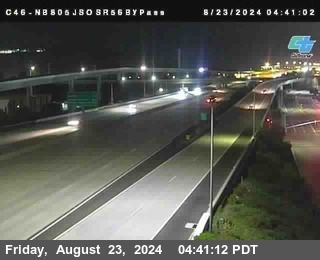 NB 805 at NB 805/5 Merge