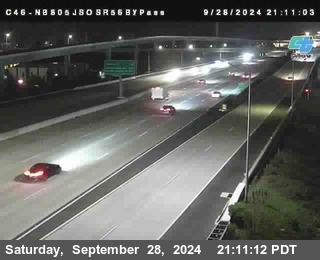 NB 805 at NB 805/5 Merge