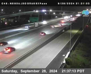 NB 805 at NB 805/5 Merge