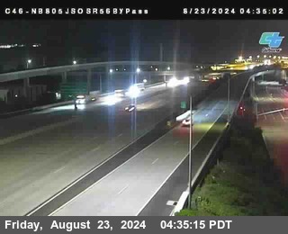 NB 805 at NB 805/5 Merge