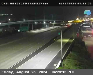 NB 805 at NB 805/5 Merge