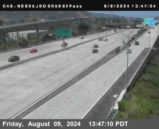 NB 805 at NB 805/5 Merge