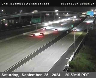 NB 805 at NB 805/5 Merge