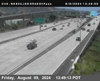 NB 805 at NB 805/5 Merge