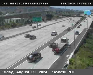 NB 805 at NB 805/5 Merge