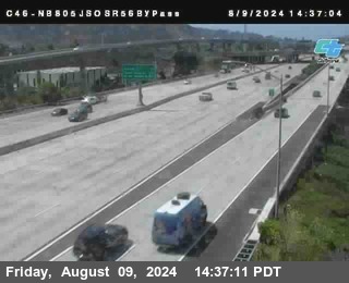 NB 805 at NB 805/5 Merge