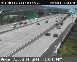 NB 805 at NB 805/5 Merge