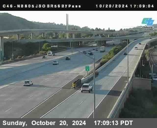 NB 805 at NB 805/5 Merge