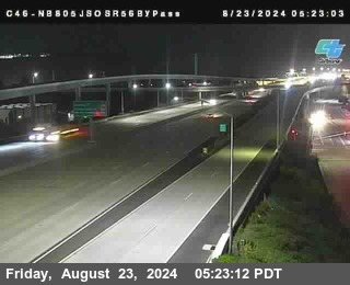 NB 805 at NB 805/5 Merge