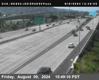 NB 805 at NB 805/5 Merge