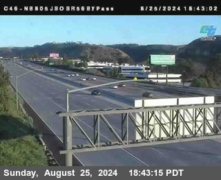 NB 805 at NB 805/5 Merge