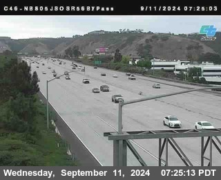 NB 805 at NB 805/5 Merge