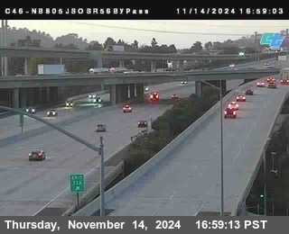 NB 805 at NB 805/5 Merge