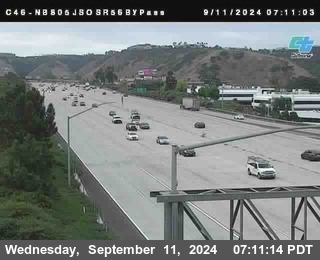 NB 805 at NB 805/5 Merge