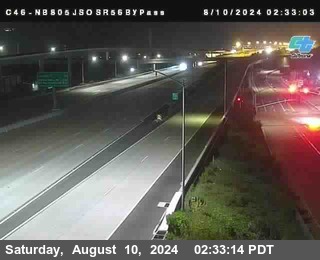 NB 805 at NB 805/5 Merge