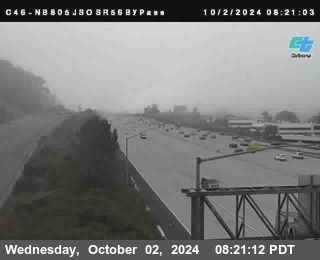 NB 805 at NB 805/5 Merge