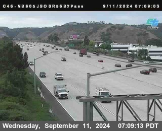 NB 805 at NB 805/5 Merge