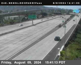 NB 805 at NB 805/5 Merge