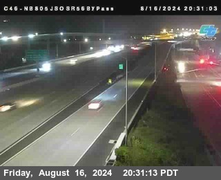 NB 805 at NB 805/5 Merge