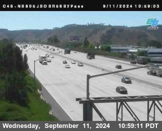 NB 805 at NB 805/5 Merge