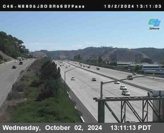 NB 805 at NB 805/5 Merge