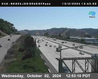 NB 805 at NB 805/5 Merge