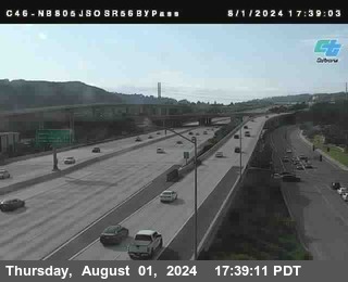 NB 805 at NB 805/5 Merge