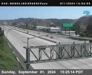 NB 805 at NB 805/5 Merge