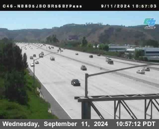 NB 805 at NB 805/5 Merge