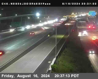 NB 805 at NB 805/5 Merge