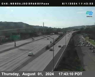 NB 805 at NB 805/5 Merge