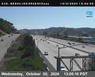 NB 805 at NB 805/5 Merge