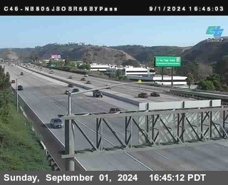 NB 805 at NB 805/5 Merge