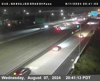 NB 805 at NB 805/5 Merge