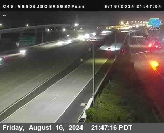 NB 805 at NB 805/5 Merge