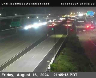 NB 805 at NB 805/5 Merge