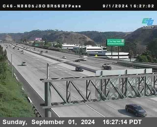 NB 805 at NB 805/5 Merge