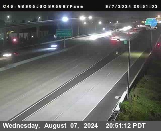 NB 805 at NB 805/5 Merge