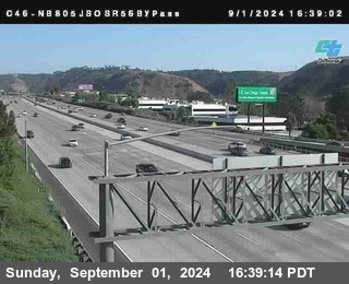 NB 805 at NB 805/5 Merge