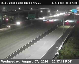 NB 805 at NB 805/5 Merge