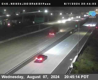 NB 805 at NB 805/5 Merge