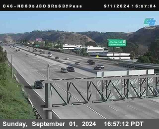 NB 805 at NB 805/5 Merge