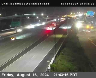 NB 805 at NB 805/5 Merge