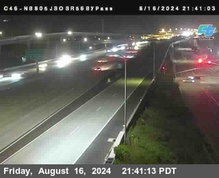 NB 805 at NB 805/5 Merge