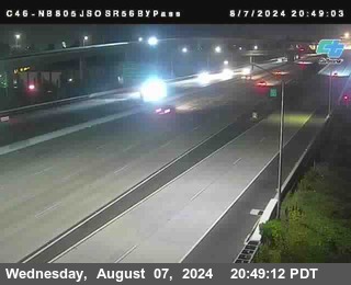 NB 805 at NB 805/5 Merge