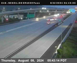 NB 805 at NB 805/5 Merge